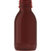 Pet-flaske ”Sirop” 100 ml brun, 28 mm, plastflaske