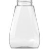 PET-flaske Squeeze 180 ml, 38 mm, plastflaske til ketchup, sennep og dressinger