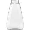 PET-flaske Squeeze 250 ml, 38 mm, plastflaske til ketchup, sennep og dressinger