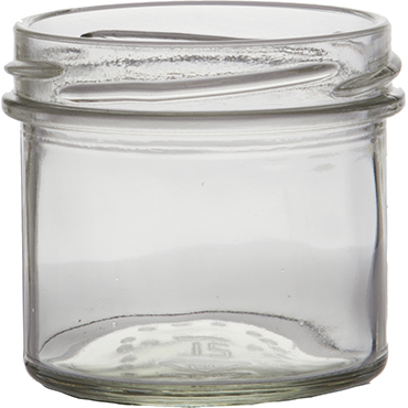 Rett glass 125 ml, 66 mm