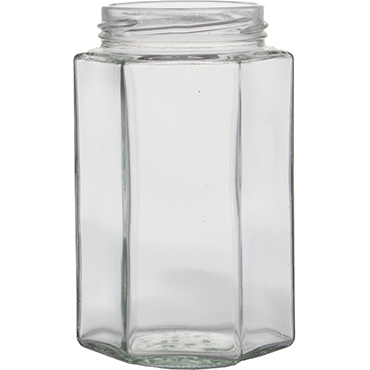 Sekskantet glass 480 ml, 66 mm