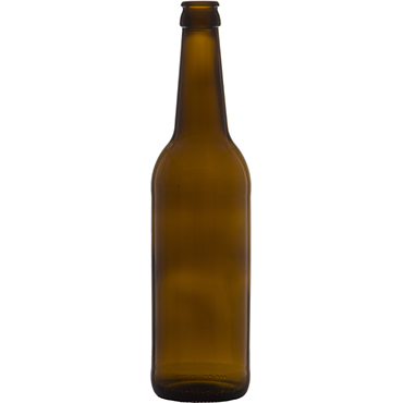 Glassflaske ”Øl” 500 ml brun 320 gr
