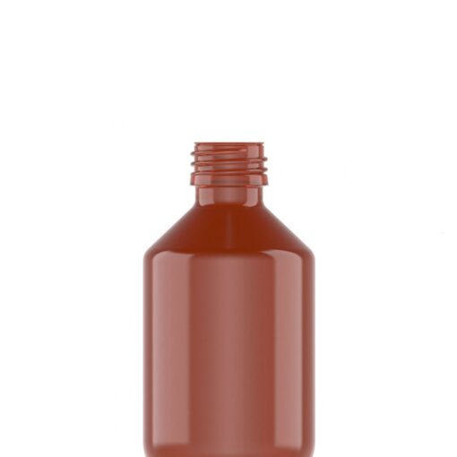 Pet-flaske ”Veral” 30 ml brun, 28 mm