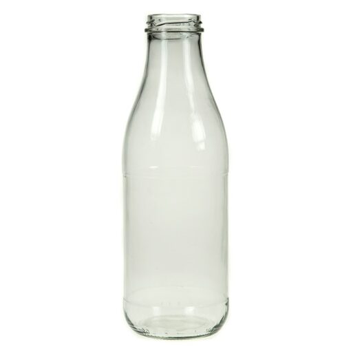Glassflaske 1000 ml Melkeflaske