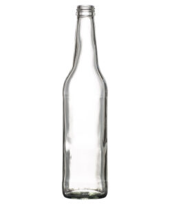 Cider 500ml glassflaske. En klar, blank og slank glassflaske med ørlite vintagepreg som passer til brus, øl, akevitt, juice, cider, olje, hjemmebrygging og safting og mye annet.