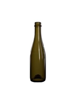 Glassflaske "Sekt" 375 ml. Passer til f.eks vin og cider