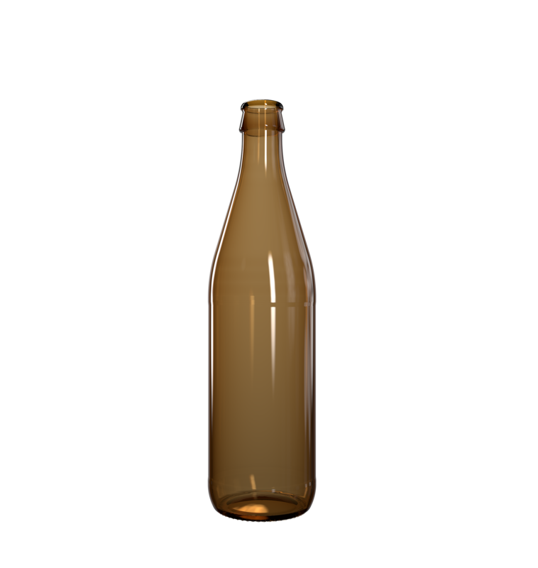 Glassflaske "Bier" 500 ml LV